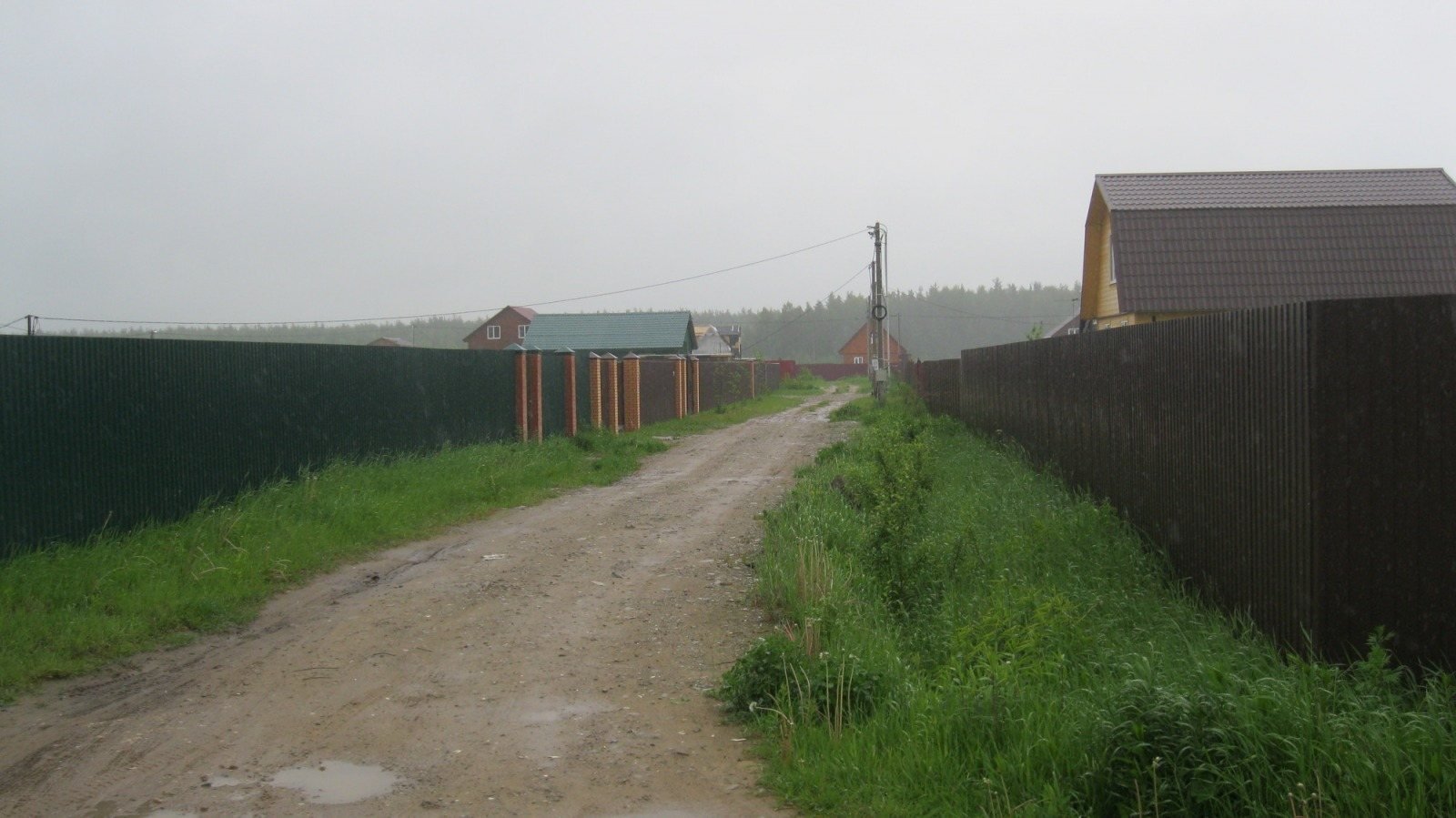 Дорога в поселке