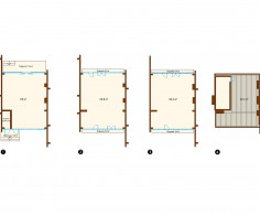 Таунхаус, 3 этажа