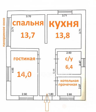 Дом, 1 этаж