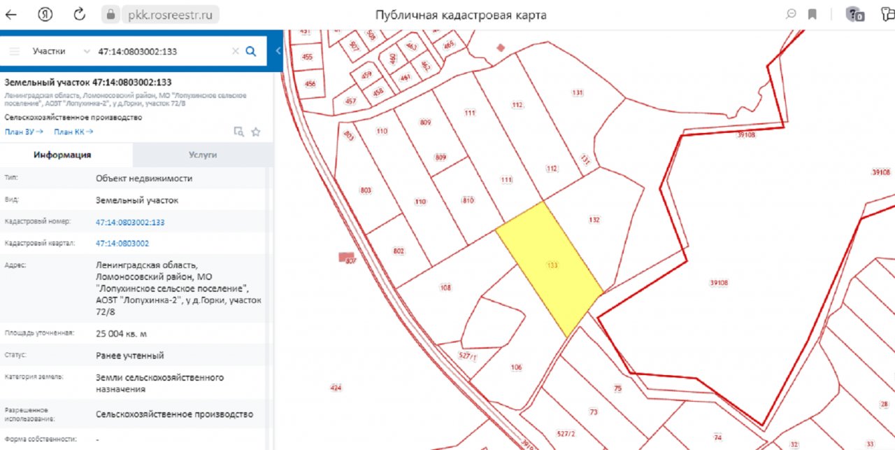 Участок, 245 соток