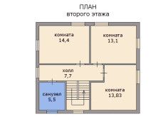 Дом, 2 этажа