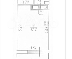 Квартира, 13 этажей