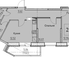 Квартира, 7 этажей