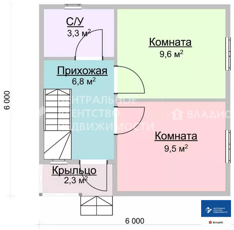 Дом, 2 этажа