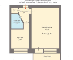 Квартира, 7 этажей