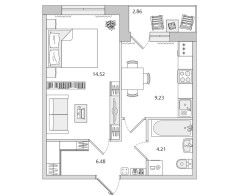 Квартира, 16 этажей