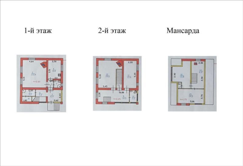 Дом, 3 этажа