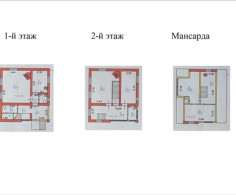 Дом, 3 этажа